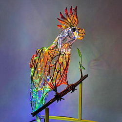 Декоративная 3D Попугай 50 см 501-659