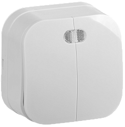 GLORY Выключатель 2-клавишный для открытой установки с индикацией 10А ВС20-2-1-ХБ белый IEK EVH21-K01-10