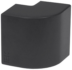 ELECOR Угол внешний КМН 25х16 черный (4шт/компл) IEK EL-KK10D-N-025-016-K02