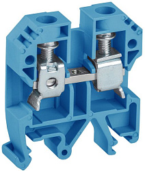 Клемма винтовая КВИ-10мм2 синяя IEK 