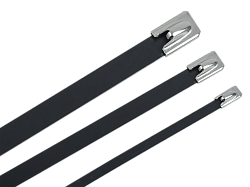 Хомут стальной ХСт 7,9х1000мм с полимерным покрытием (100шт/упак) IEK UHS11-D079-1000-100