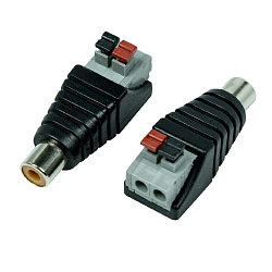 Разъем гнездо RCA с быстрозажимной колодкой REXANT 14-0414-2