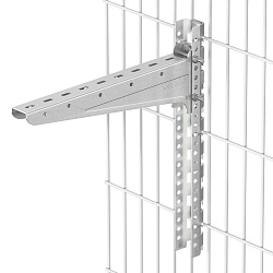 Крепление на сетку одной консоли 43х50х295мм гор. цинк DKC BMF1830HDZ BMF1830HDZ