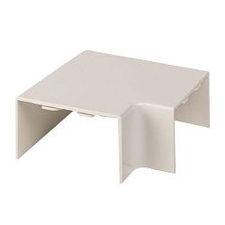 Поворот 90 гр. (60х40) (4 шт) белый EKF-Plast abw-60-40x4