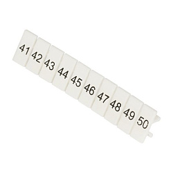 Маркеры для JXB с нумерацией 1-50 (100 шт.) EKF dek-35-1-50