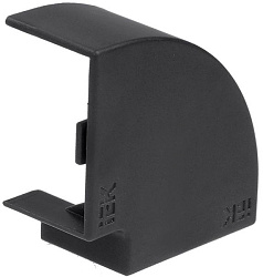 ELECOR Поворот 90град КМП 40х25 черный (4шт/компл) IEK EL-KK10D-P-040-025-K02