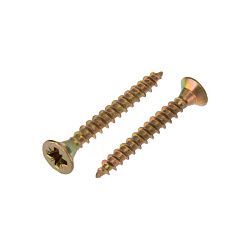 Саморез универсальный 3,0х25 мм, желтый цинк, пакет (1000 шт/уп) KRANZ 1111-0325-2