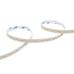 Светодиодная лента WOLTA WLS2835-24W/3000/24H240-02 двухрядная SMD2835 24Вт 3000K 24В IP20 3200лм/м 240led/м 15мм WLS2835-24W/3000/24H240-02