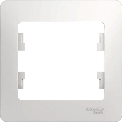 Рамка 1-м Glossa бел. SE GSL000101 275127