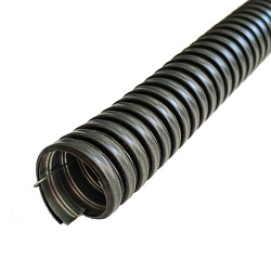 Металлорукав в ПВХ изоляции РЗ-ЦПнг-38 (20 м) с протяжкой ГОФРОМАТИК (ЗЭТАРУС) zeta44709