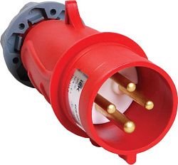 MAGNUM Вилка переносная ССИ-024 32А-6ч/380-415В 3P+PE IP44 IEK 