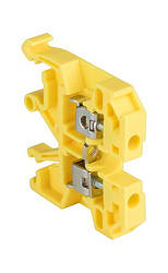 Колодка клеммная JXB-2.5/35 желтая EKF plc-jxb-2.5/35y