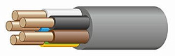 Кабель NUM (NYM)-J   5х6  -0,66 ELC0100137492