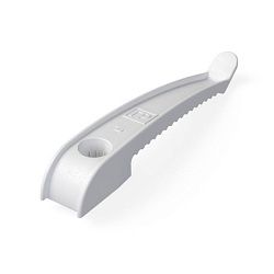 Держатель кабеля односторонний для прямого монтажа белый (20шт/240шт уп/кор) Промрукав PR13.0385