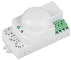 Датчик движения ДД-МВ201 1200Вт 360град 8м IP20 белый IEK LDD11-201MB-1200-001