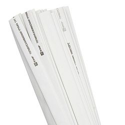 ТУТ нг 12/6 белая в отрезках по 1м EKF tut-12-w-1m