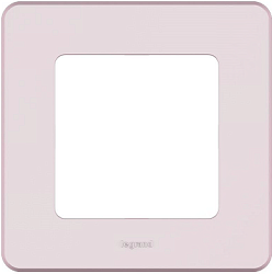 INSPIRIA Рамка 1-местная розовый 673934