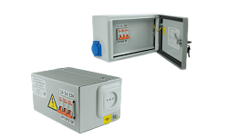 Ящик с понижающим трансформатором ЯТП  0,4 220/24 (2 авт. выкл.) IP31 UNEL 00-000000006260