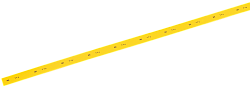Трубка термоусадочная ТТУ нг-LS 8/4 желтая (1м) IEK UDRS-D8-1-K05