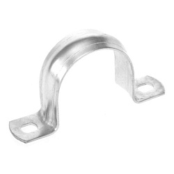 Скоба металлическая двухлапковая СМД d31-32 мм (50 шт/уп) Промрукав PR08.2550