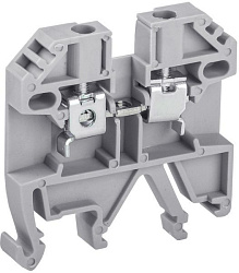 Клемма винтовая КВИ-2,5мм2 серая IEK 
