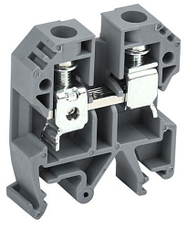 Клемма винтовая КВИ-10мм2 серая IEK 