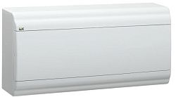 PRIME Корпус пластиковый ЩРН-П-18 модулей навесной белый/белая дверь IP41 IEK MKP82-N-18-WD-41-10