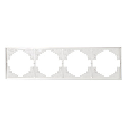 Рамка STRONG 4-постовая жемчуг KRANZ KR-78-0754-4