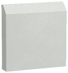 TITAN Кожух защитный вентиляционной решетки 204х204 IP56 IEK TI-00D-KZ-020-020