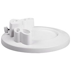 Подставка настольная для ламп-луп, круглая, VISAGISTE, белая REXANT 31-0840