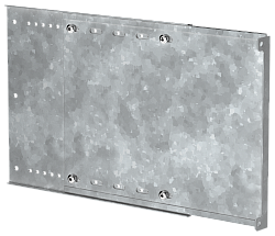 FORMAT Перегородка секционирования вертикальная для вертикального шинного отсека 250х400мм в шкаф глубиной 800мм IEK FO-00-SWVB-025-040