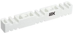 Изолятор шинный плоский ИШП 3P для шин 5мм и 10мм 270мм IEK YIS40-3-270