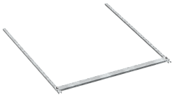 FORMAT Панель нижняя наборная в шкаф 800х800мм IEK FO-00-PLT-080-080