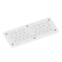 Ввод кабельный мембранный EPDM IP66 -70..+90град.C 216х89мм 16хd20-120мм 16хd20-140мм 2хd20-180мм 1хd20-320мм DKC R5MMB3 R5MMB3