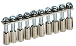 Перемычка в сборе для колодки клеммной CTS 2,5мм2 10PIN IEK 