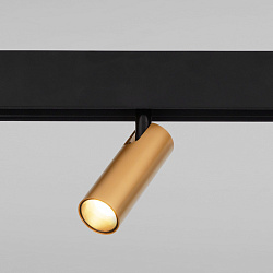 Slim Magnetic Трековый светильник 7W 4200K Cubo (латунь) 85035/01 Elektrostandard (УЦЕНКА) a062794уц