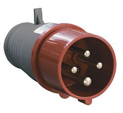 Вилка переносная ССИ-014 3Р+РЕ 16А 380-415В IP44 IEK 