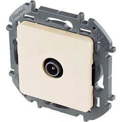 INSPIRIA Розетка TV тип звезда слоновая кость 673851