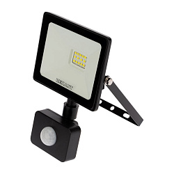 Прожектор светодиодный СДО 20Вт 1600Лм 6500К холодный свет, с микроволновым настраиваемым датчиком движения REXANT 605-008