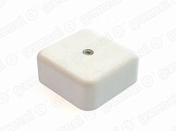 Коробка распределительная о/п 50х50х20мм БЕЛАЯ(48/192шт) GE41205-01