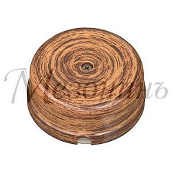 Art-Decor Коробка распределительная фарфоровая D80мм, высота 33мм, IP20, Art-Marrone, ТМ "МЕЗОНИНЪ"  GE70235-44