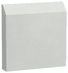 TITAN Кожух защитный вентиляционной решетки 253х253 IP56 IEK TI-00D-KZ-025-025