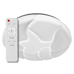 Светодиодный светильник LUMIN'ARTE CLL52 LOTUS 90W 3000К-6500K, 480х80мм, IP20 с ПДУ + функция памяти CLL52