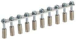 Перемычка в сборе для колодки клеммной CTS 10мм2 10PIN IEK YCT10-00-K03-010-A-10P