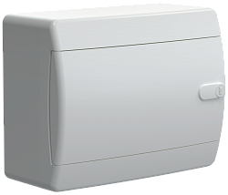 UNION Compact Корпус пластиковый ЩРН-П-8 IP41 белая дверь IEK UIC-KP13-N-08-41-K01
