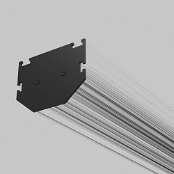 Slim Magnetic Трековый светильник для радиусного шинопровода 20W 4200K Comfi чёрный Ø 800мм a066515
