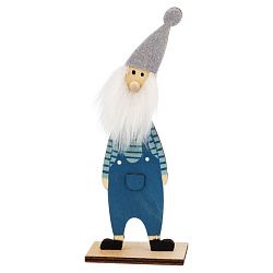 Деревянная фигурка Гномик-бородач 7x4,5x18 см NEON-NIGHT 504-008