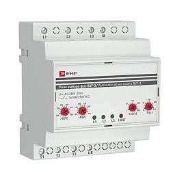 Реле выбора фаз RVF-3 EKF 