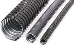Металлорукав в ПВХ изоляции МРПИ НГ  38  (20 м/уп.) черный ГОФРОМАТИК (ЗЭТАРУС) zeta42216