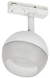 LIGHTING Светильник 4118 декоративный трековый поворотный под лампу GX53 белый IEK LT-USB0-4118-GX53-1-K01